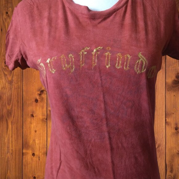 Wizarding World of Harry Potter Gryffindor Women's Large Pullover T-Shirt - Picture 2 of 4